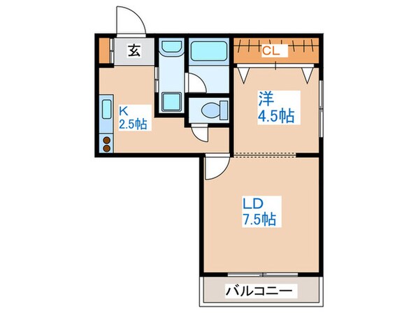 ウエストビレッジ２３の物件間取画像